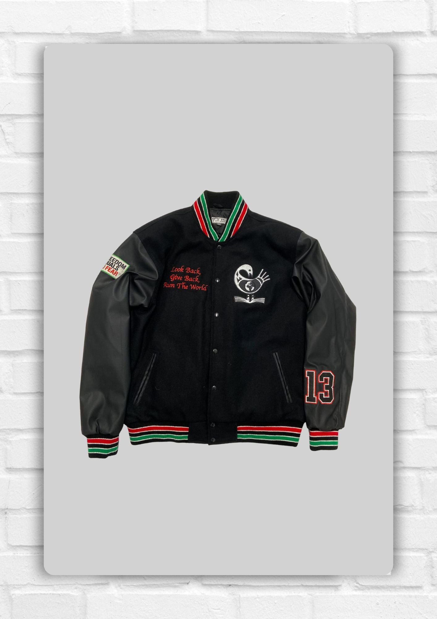 Run The World Varsity Jacket