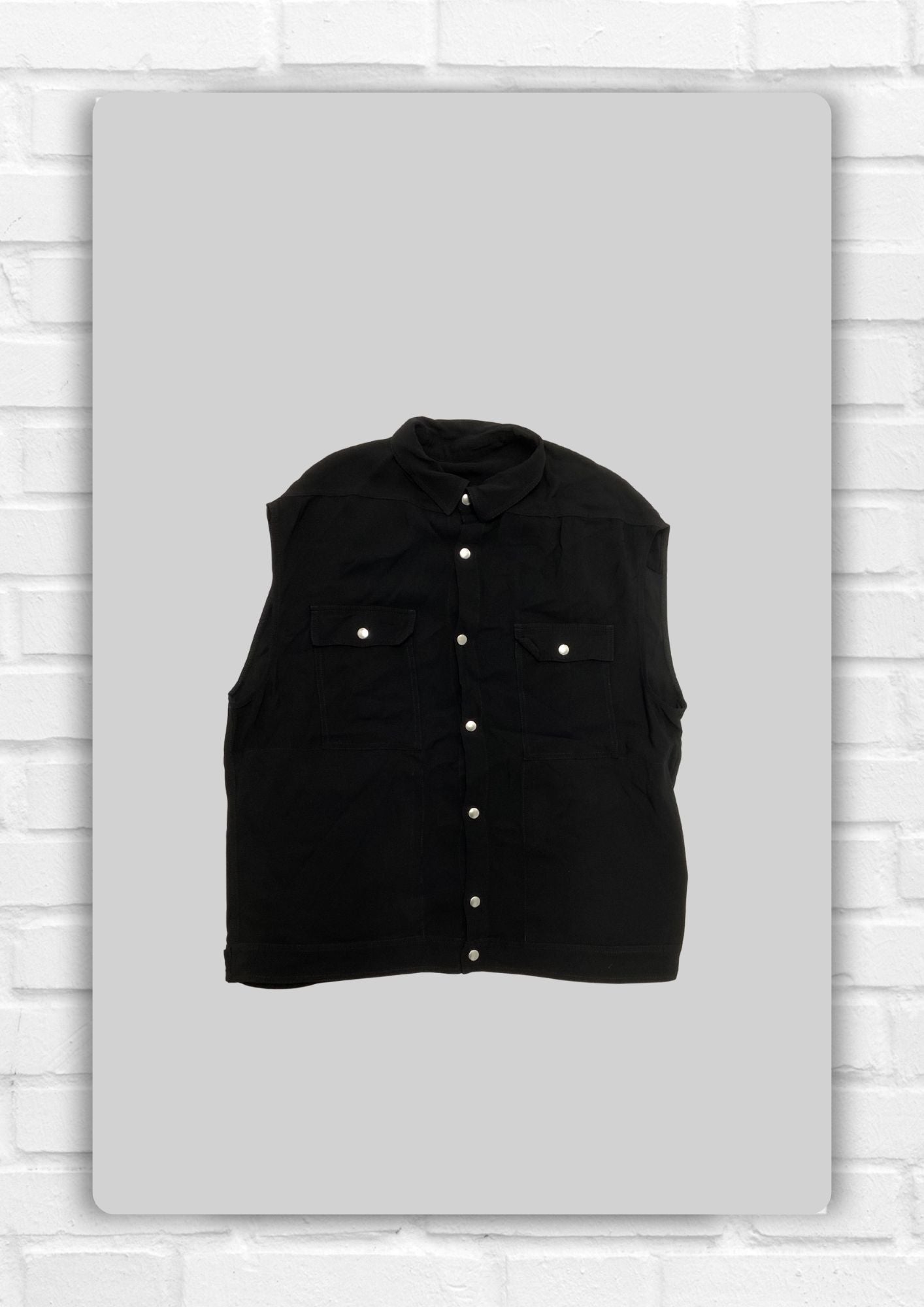 Rick Owens Sleeveless Shirt