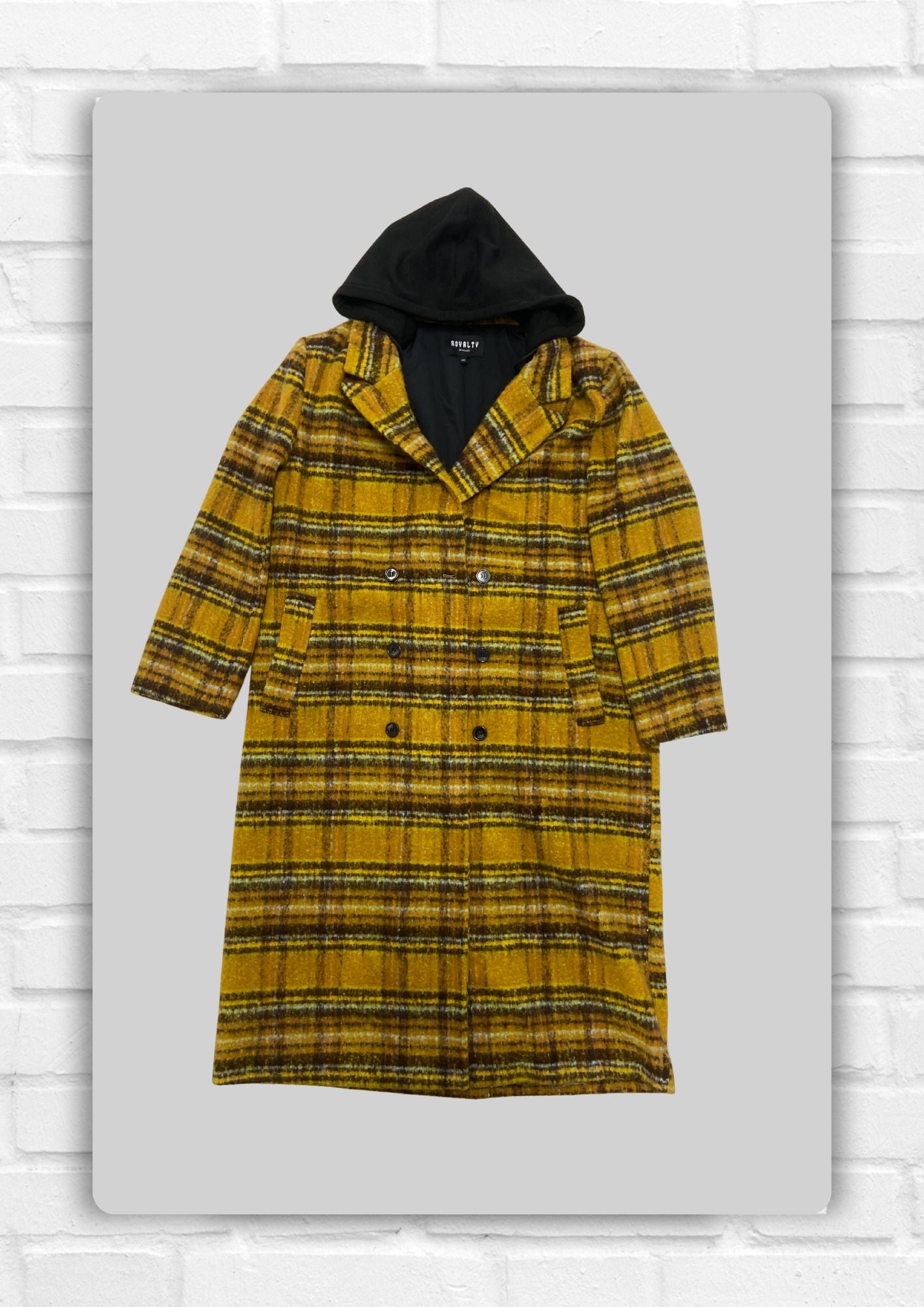 Royalty Plaid Coat